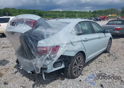 2025 Volkswagen Jetta 1.5T Se из США, поврежденный, VIN 3VW7X7BU4SM032823